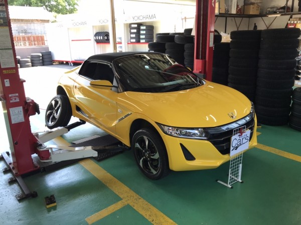 ブログ タイヤショップ Cars Honda S660 タイヤピット 交換工賃 値段は全国統一