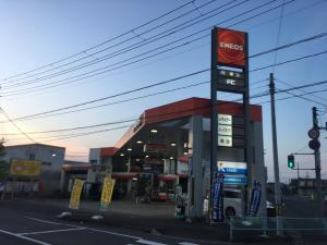 ENEOS 角田SS　やしろ商事（株）の外観