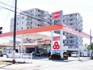 カナイ石油 太田浜町SSの外観