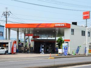 カナイ石油 渋川バイパスSSの外観